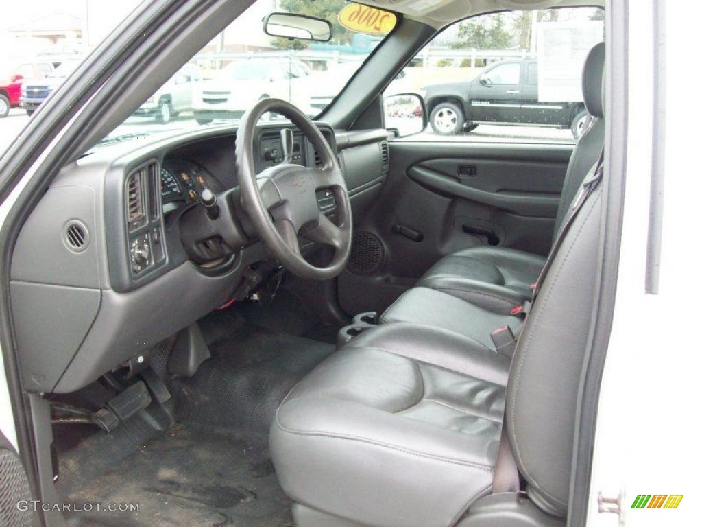 2006 Silverado 2500HD Work Truck Regular Cab - Summit White / Dark Charcoal photo #22