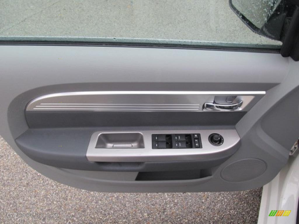 2008 Chrysler Sebring Touring Sedan Dark Slate Gray/Light Slate Gray Door Panel Photo #46795089