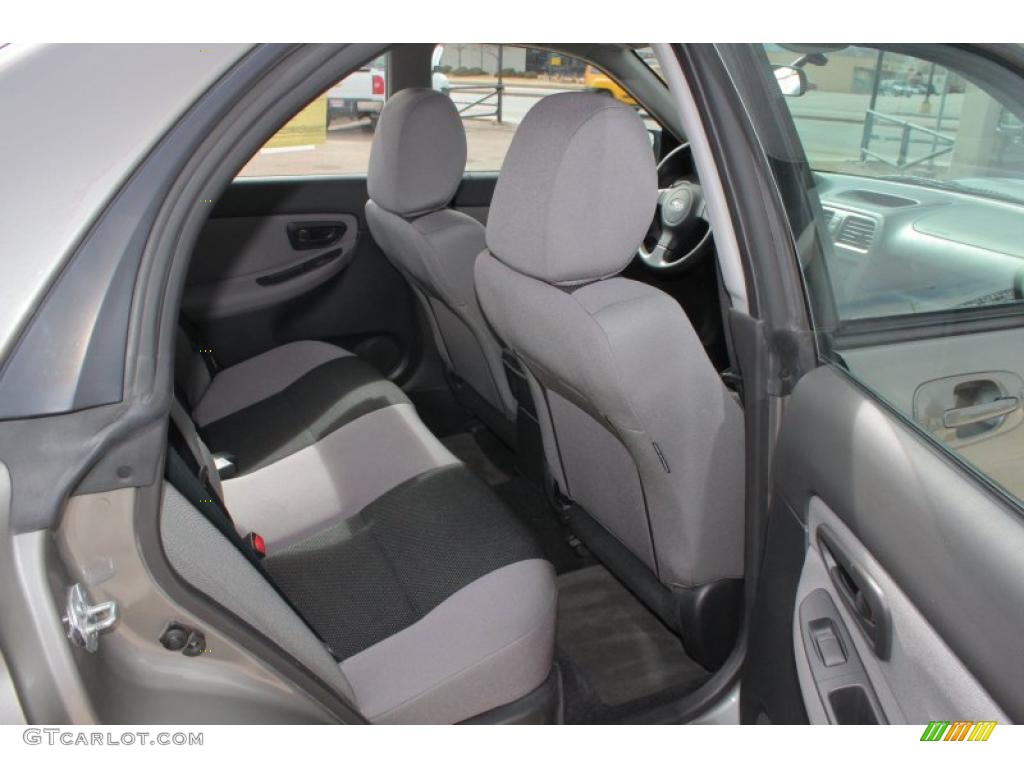 2006 Impreza WRX Sedan - Steel Gray Metallic / Anthracite Black photo #11