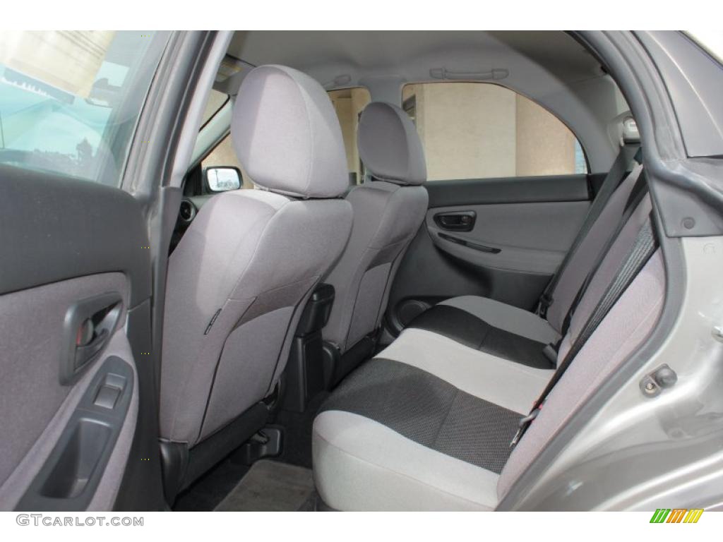 Anthracite Black Interior 2006 Subaru Impreza WRX Sedan Photo #46796127