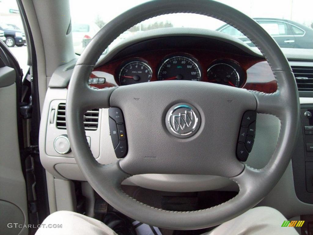 2008 Buick Lucerne CX Titanium Steering Wheel Photo #46796175