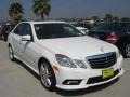 2011 Arctic White Mercedes-Benz E 550 Sedan  photo #1