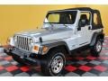 2004 Bright Silver Metallic Jeep Wrangler X 4x4  photo #2