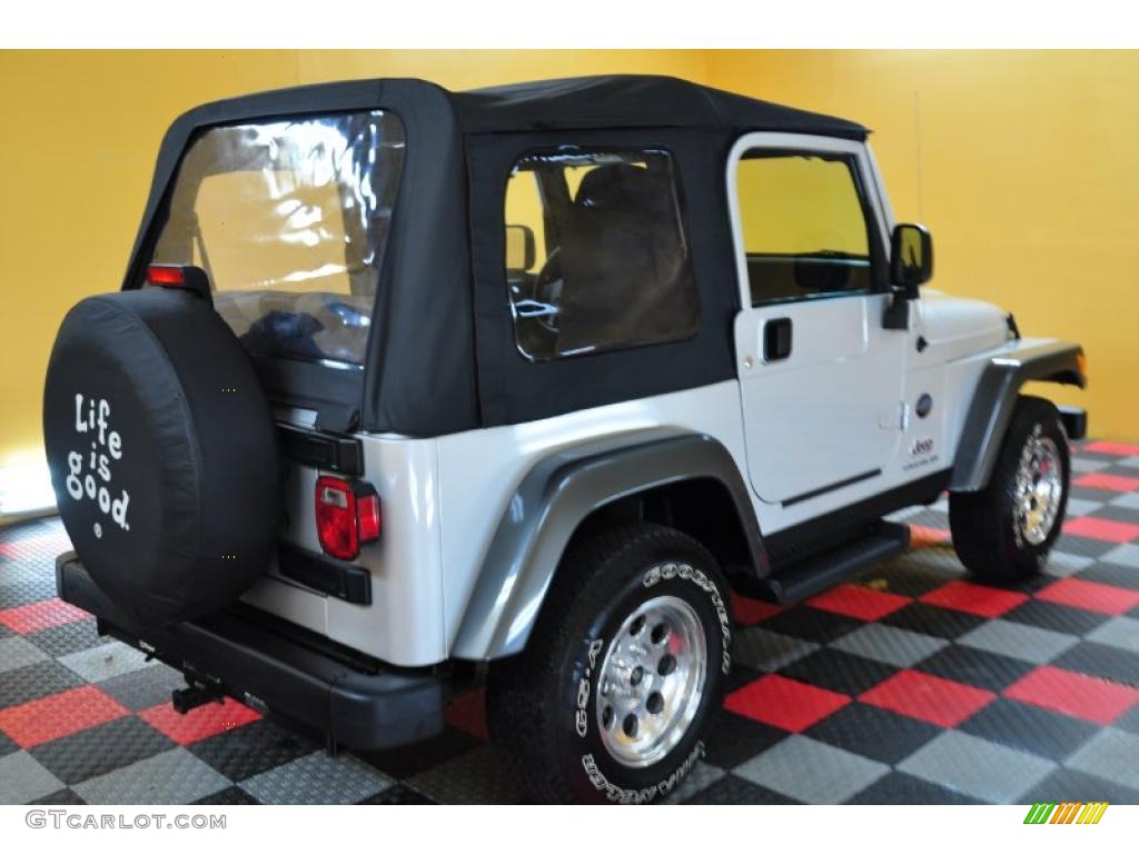 2004 Wrangler X 4x4 - Bright Silver Metallic / Dark Slate Gray photo #4