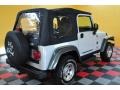 2004 Bright Silver Metallic Jeep Wrangler X 4x4  photo #4