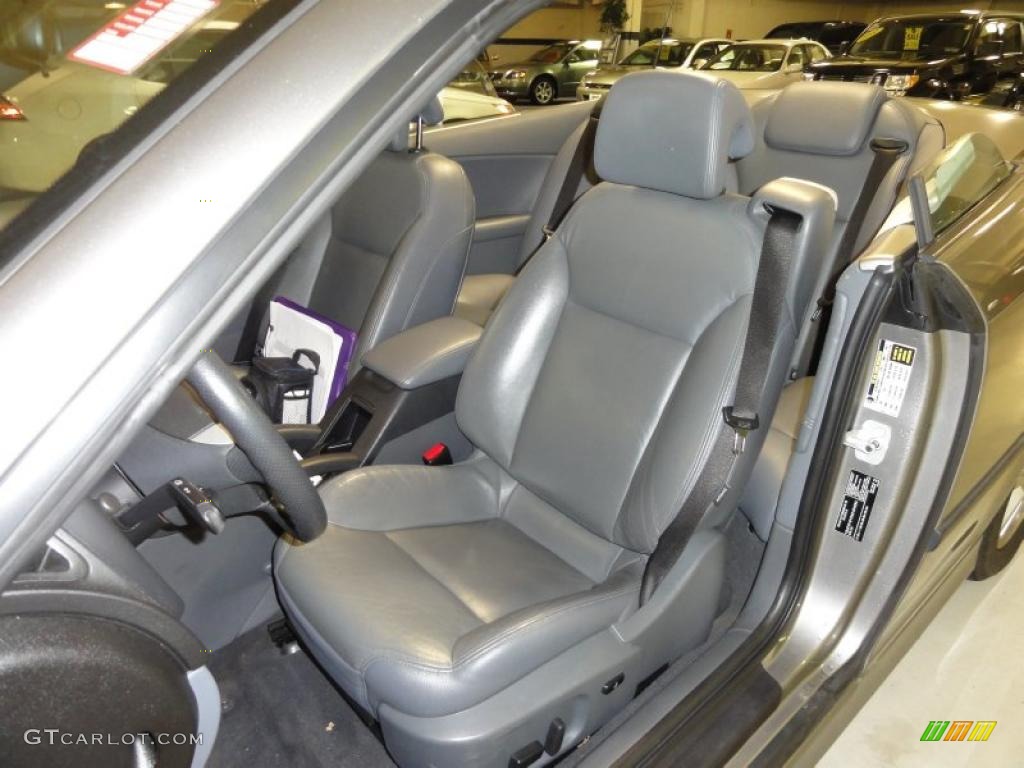 Slate Gray Interior 2006 Saab 9-3 2.0T Convertible Photo #46797660