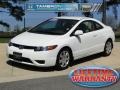 Taffeta White - Civic LX Coupe Photo No. 1