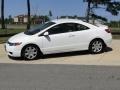 Taffeta White - Civic LX Coupe Photo No. 8