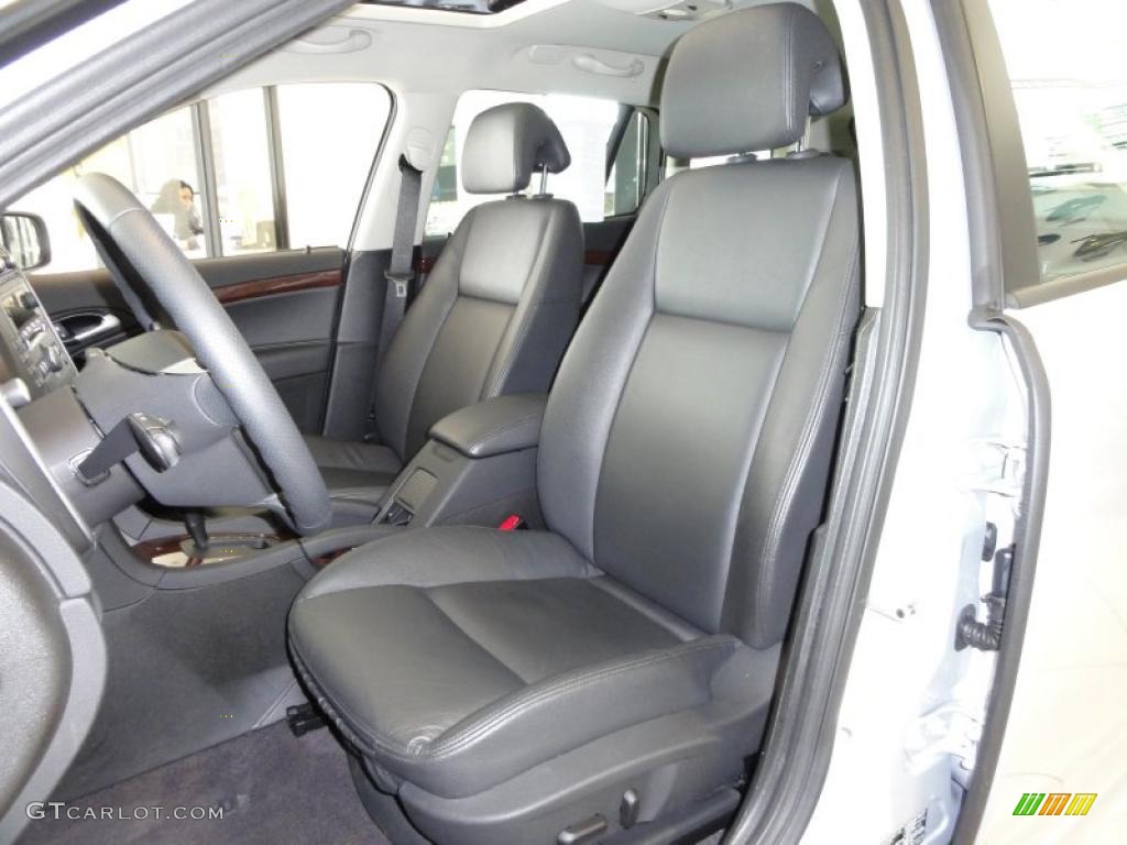 Black Interior 2010 Saab 9-3 2.0T SportCombi Wagon Photo #46798185