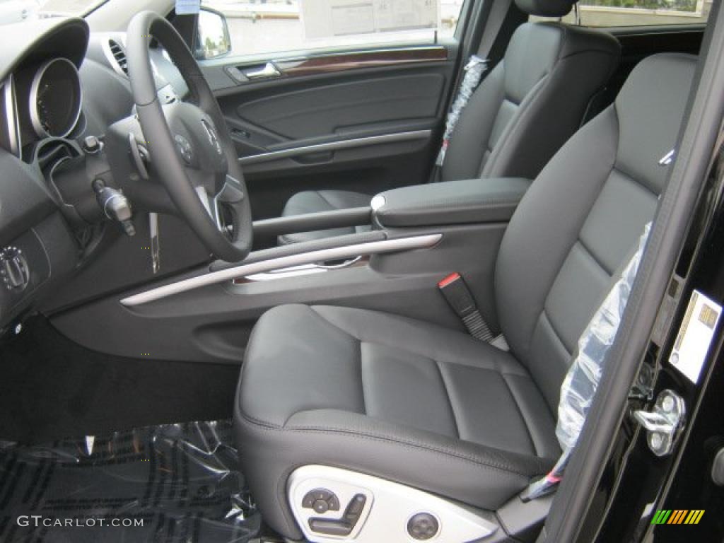 Black Interior 2011 Mercedes-Benz ML 350 BlueTEC 4Matic Photo #46798548