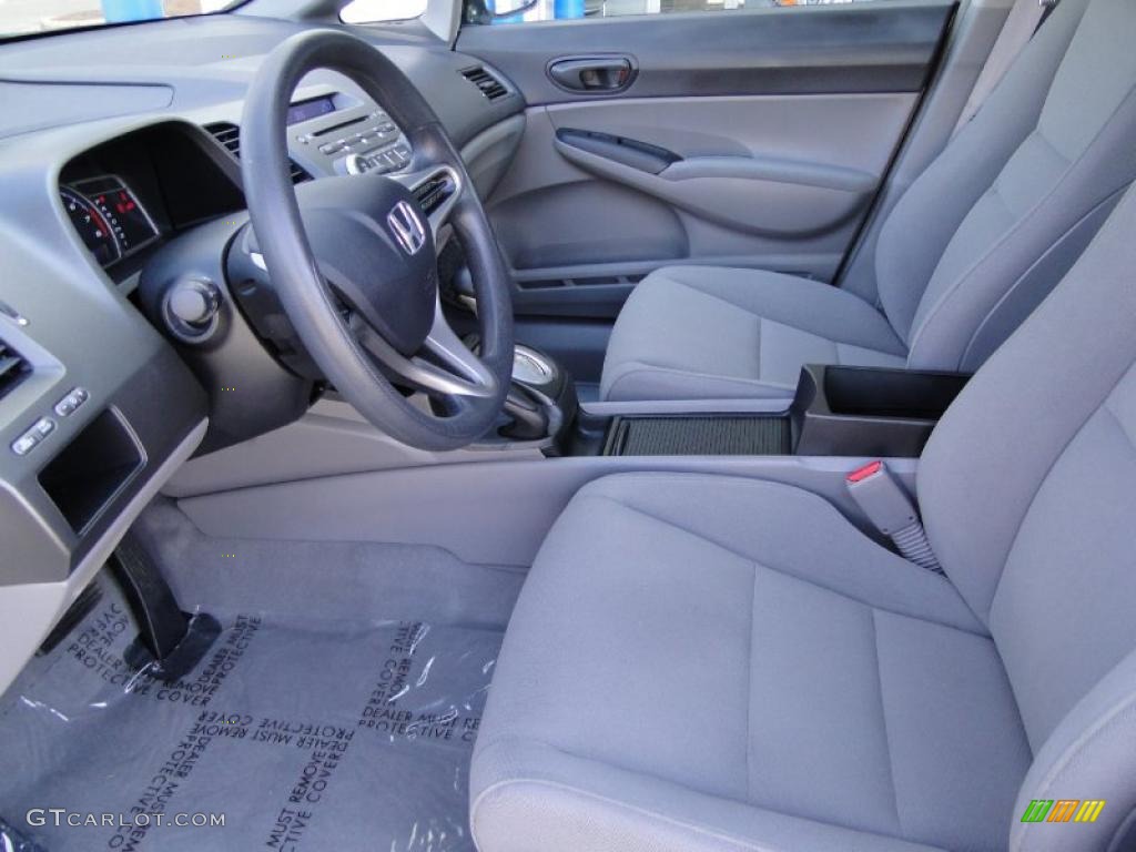 Gray Interior 2010 Honda Civic DX-VP Sedan Photo #46798623