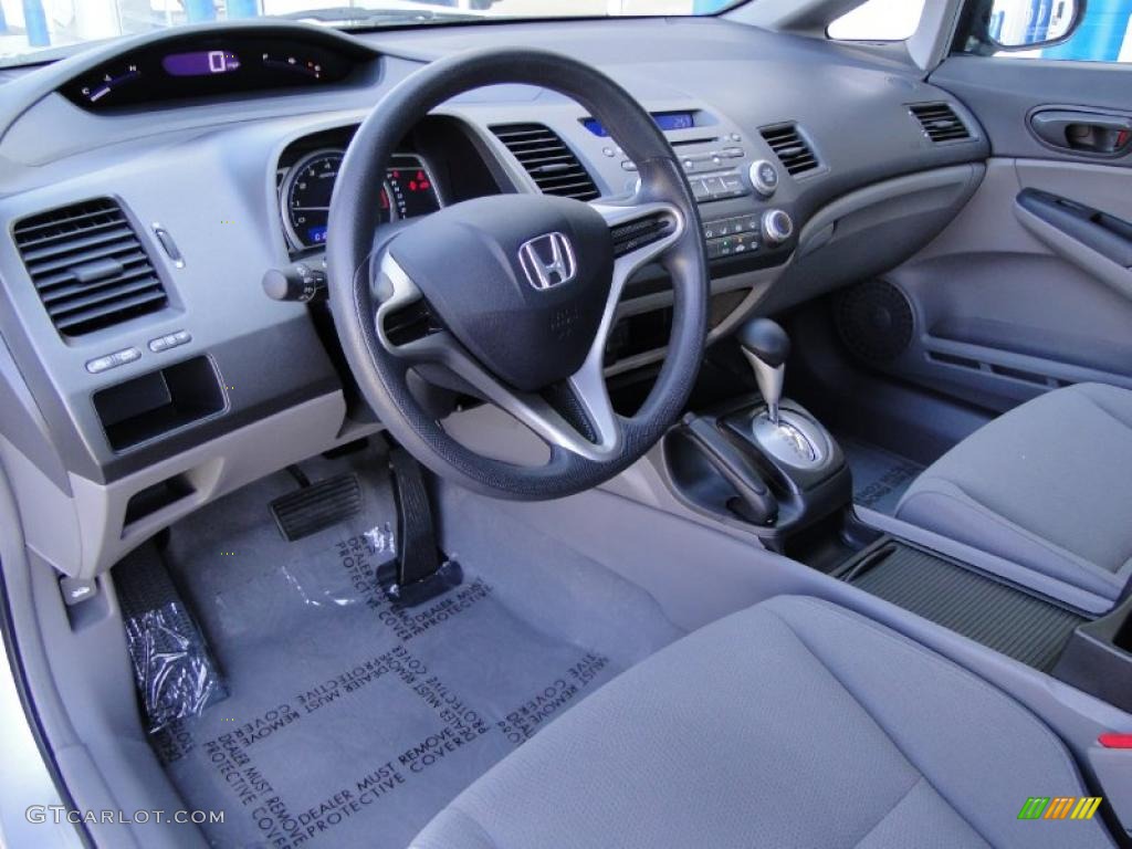 Gray Interior 2010 Honda Civic Dx Vp Sedan Photo 46798638