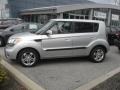 2010 Bright Silver Kia Soul +  photo #2