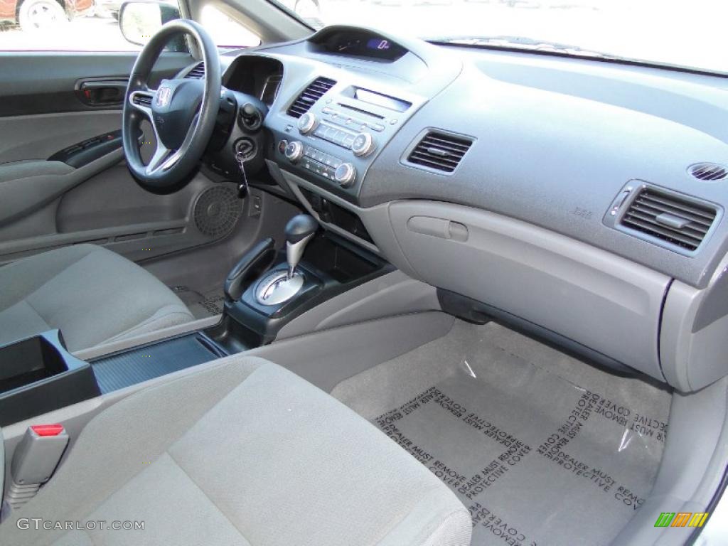 Gray Interior 2010 Honda Civic DX-VP Sedan Photo #46798791