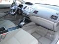 Gray 2010 Honda Civic DX-VP Sedan Interior Color