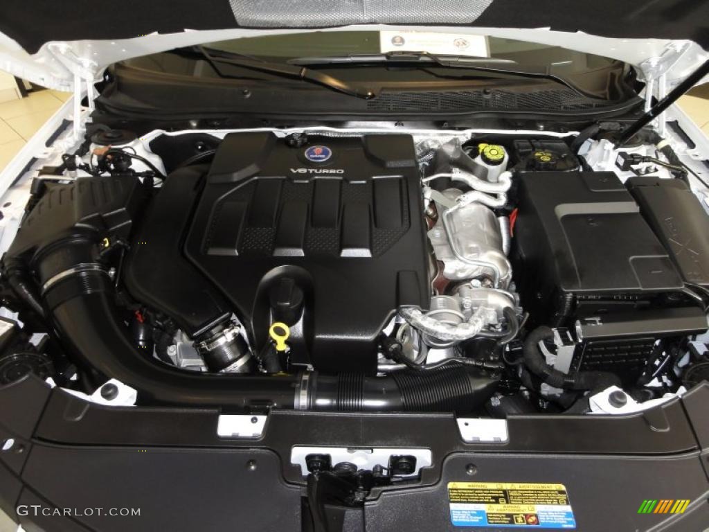 2010 Saab 9-5 Aero Sedan XWD 2.8 Liter Twin-Scroll Turbocharged DOHC 24-Valve VVT V6 Engine Photo #46798845