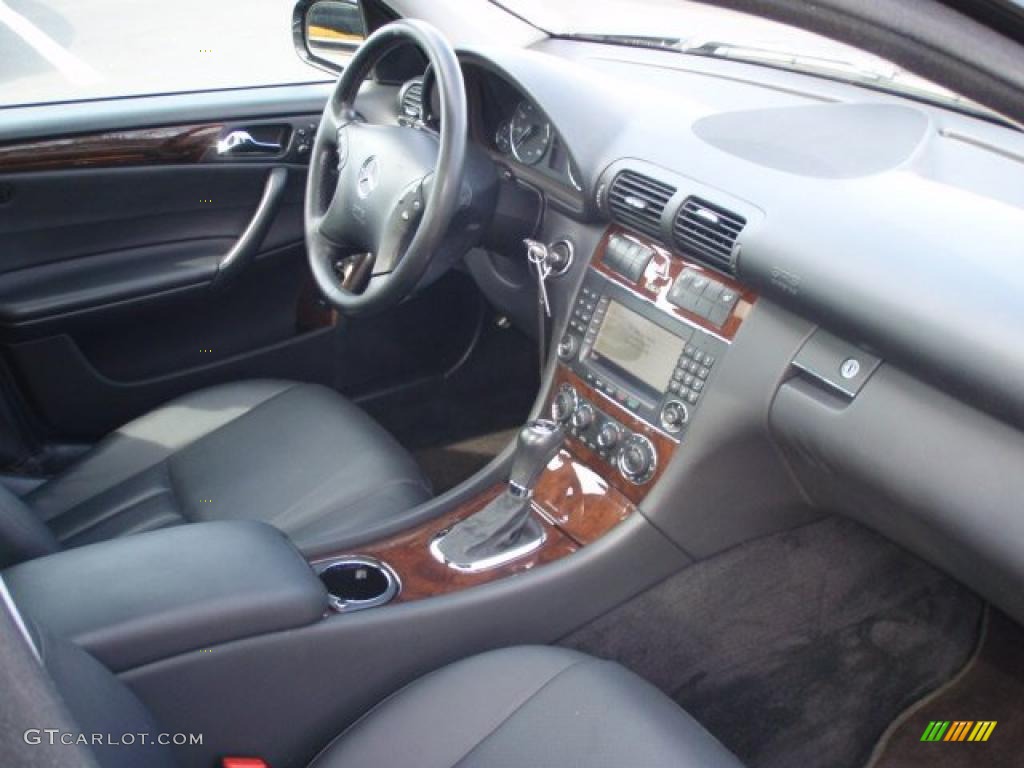 Black Interior 2007 Mercedes-Benz C 280 4Matic Luxury Photo #46799274