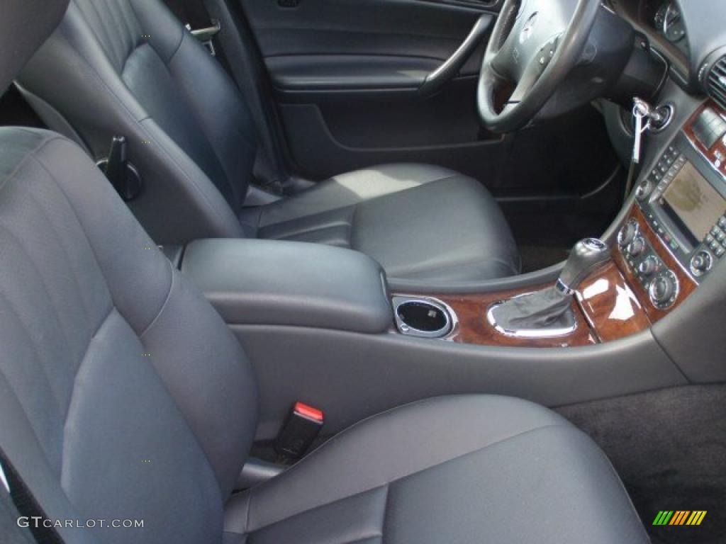 Black Interior 2007 Mercedes-Benz C 280 4Matic Luxury Photo #46799287