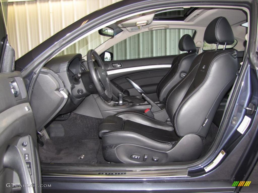 Graphite Interior 2008 Infiniti G 37 S Sport Coupe Photo #46799632