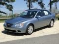 2010 Medium Silver Blue Hyundai Sonata GLS  photo #10