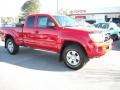 2008 Radiant Red Toyota Tacoma V6 SR5 Access Cab 4x4  photo #6