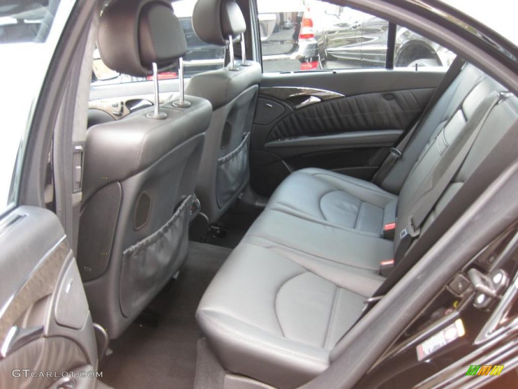 Black Interior 2008 Mercedes-Benz E 63 AMG Sedan Photo #46800288