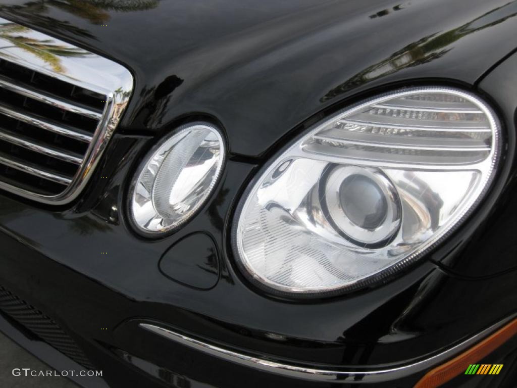 2008 E 63 AMG Sedan - Black / Black photo #26