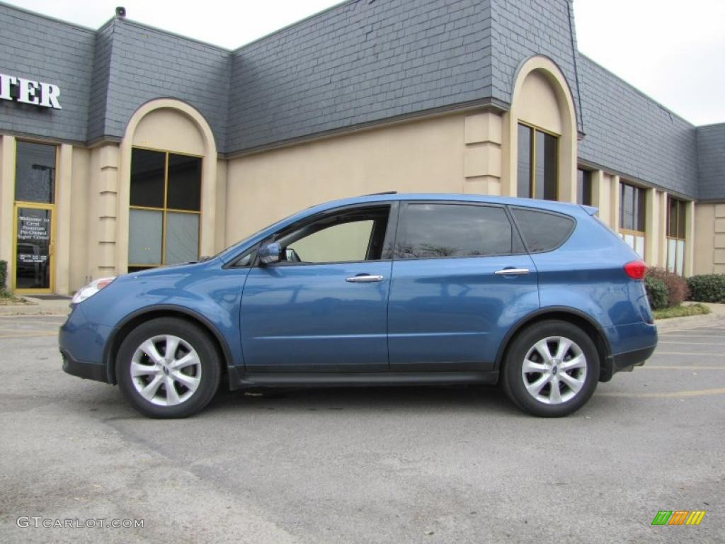 Newport Blue Pearl 2007 Subaru B9 Tribeca Limited 7 Passenger Exterior Photo #46800555