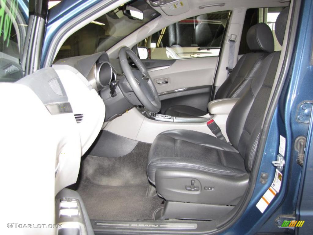Slate Gray Interior 2007 Subaru B9 Tribeca Limited 7 Passenger Photo #46800615