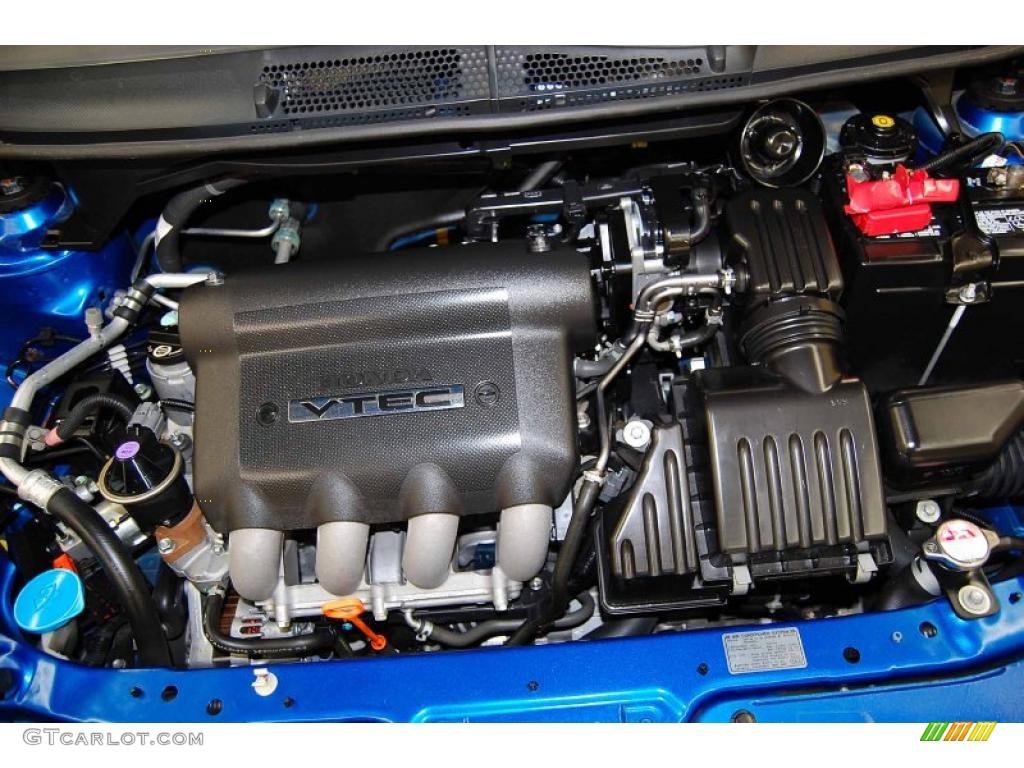 2007 Honda Fit Standard Fit Model 1.5L SOHC 16V VTEC 4 Cylinder Engine