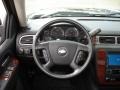 Ebony 2010 Chevrolet Silverado 3500HD LTZ Crew Cab 4x4 Dually Steering Wheel
