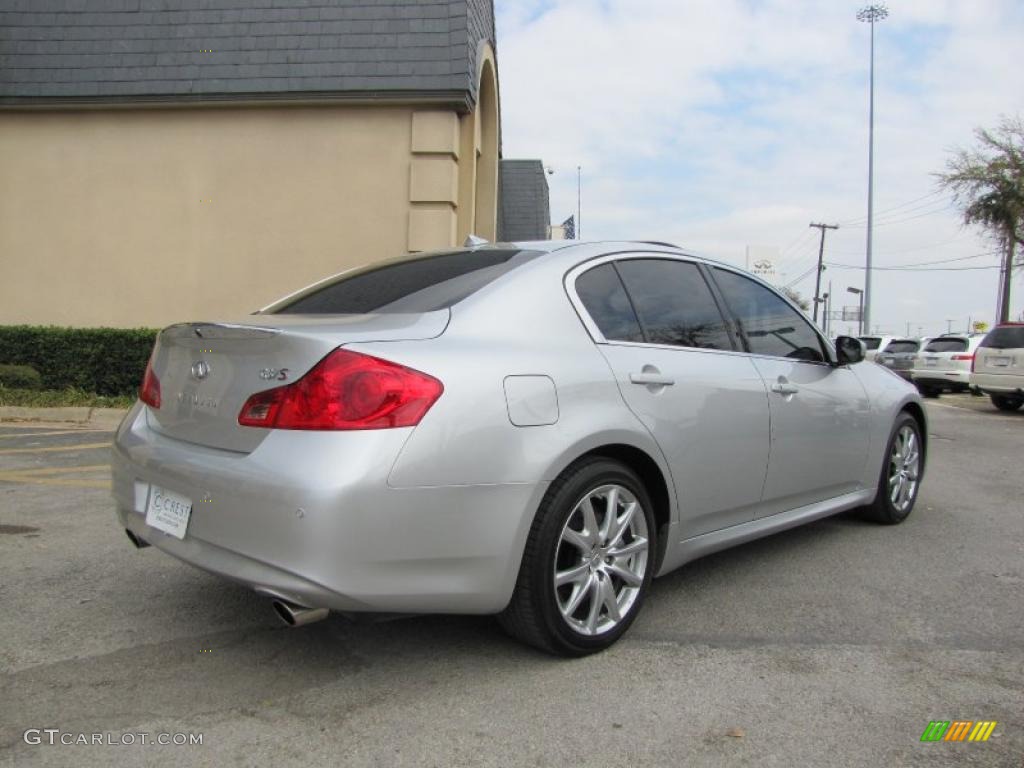Liquid Platinum 2010 Infiniti G 37 S Sport Sedan Exterior Photo #46802898