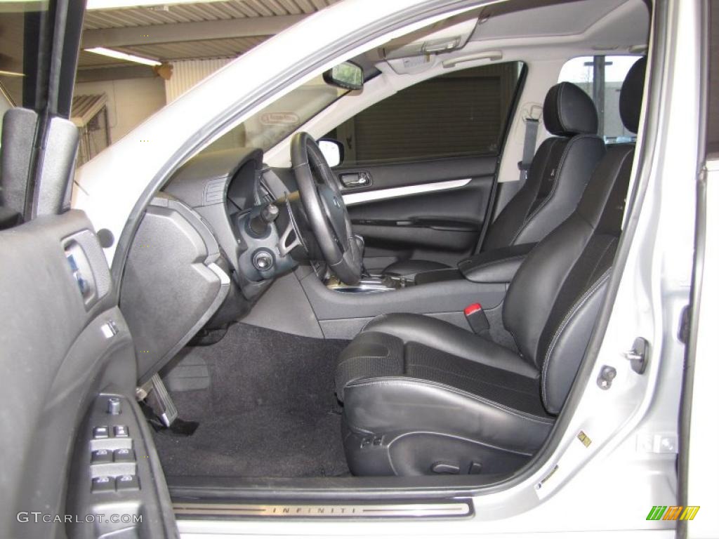 Graphite Interior 2010 Infiniti G 37 S Sport Sedan Photo #46802931