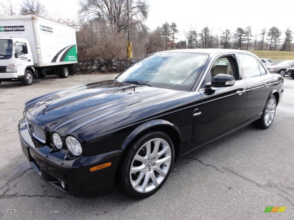 Ebony Black 2008 Jaguar XJ XJ8 Exterior Photo #46803984