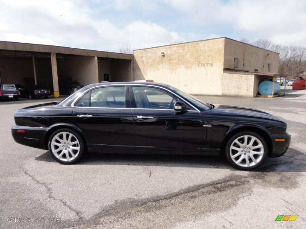 Ebony Black 2008 Jaguar XJ XJ8 Exterior Photo #46804062