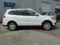 2011 Frost White Pearl Hyundai Santa Fe SE  photo #2