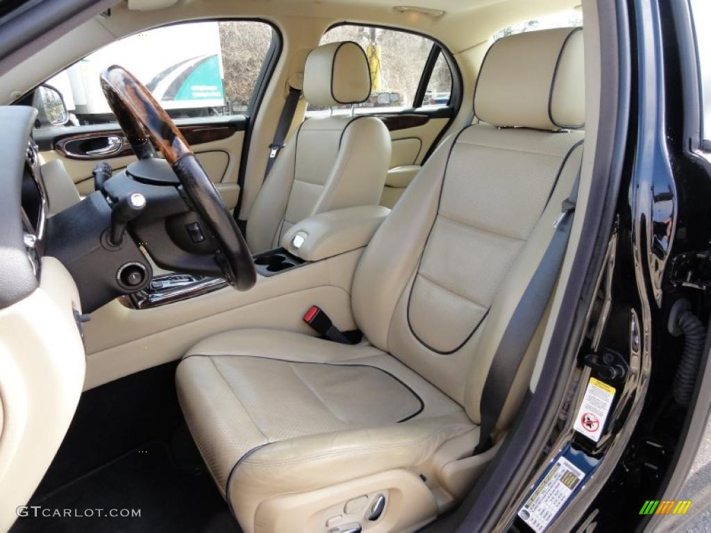 Barley/Charcoal Interior 2008 Jaguar XJ XJ8 Photo #46804245