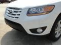 2011 Frost White Pearl Hyundai Santa Fe SE  photo #10