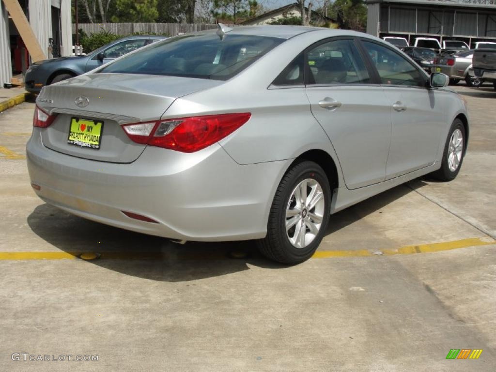 2011 Sonata GLS - Radiant Silver / Gray photo #3