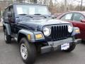 2006 Midnight Blue Pearl Jeep Wrangler SE 4x4  photo #1