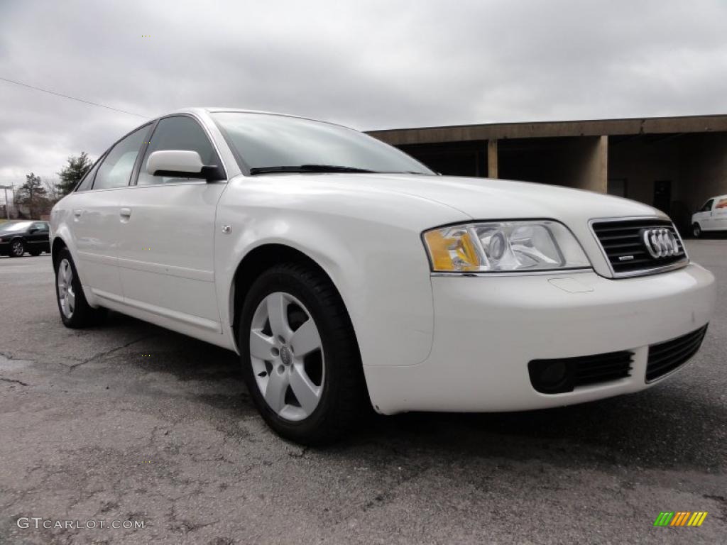 2003 A6 3.0 quattro Sedan - Polar White / Beige photo #5