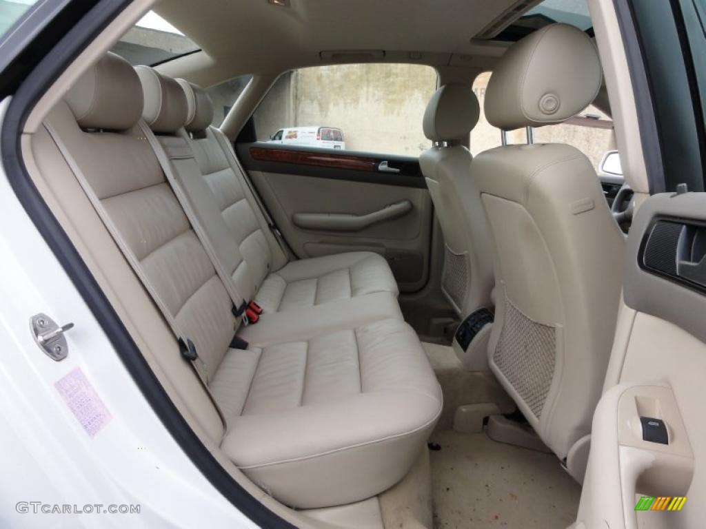 2003 A6 3.0 quattro Sedan - Polar White / Beige photo #22