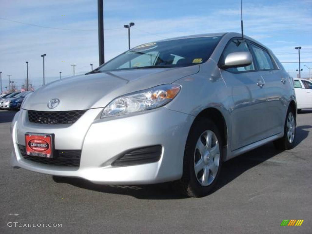 Classic Silver Metallic Toyota Matrix