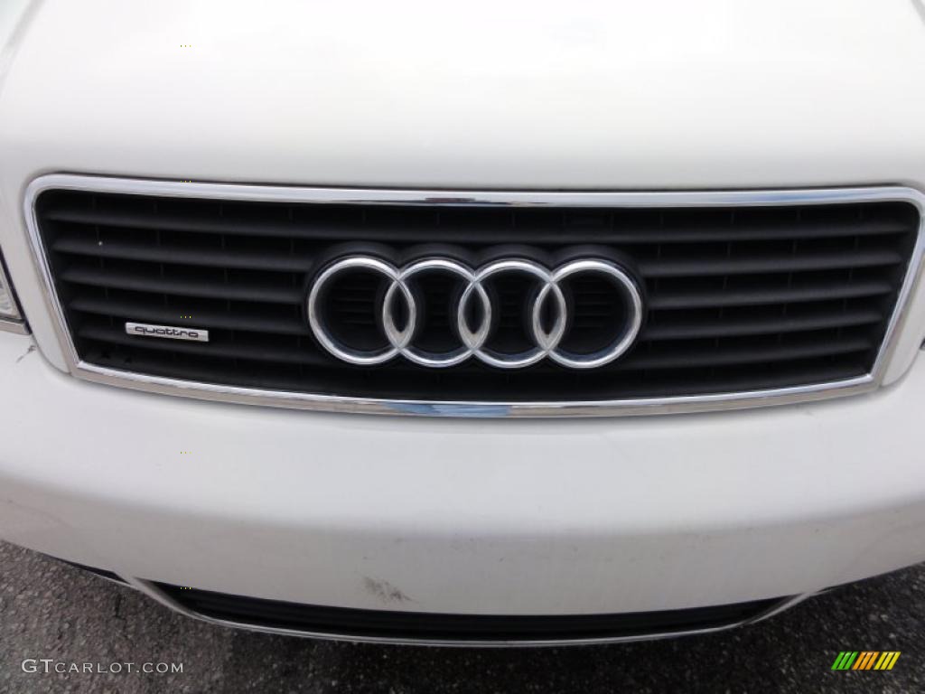 2003 A6 3.0 quattro Sedan - Polar White / Beige photo #36