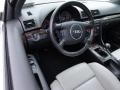 2004 Audi S4 Silver Interior Steering Wheel Photo