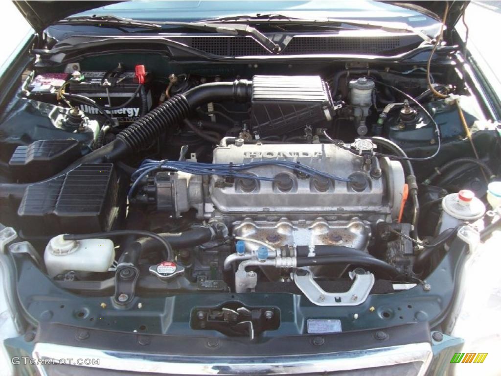1999 Honda Civic VP Sedan 1.6 Liter SOHC 16V VTEC 4 Cylinder Engine Photo #46806648