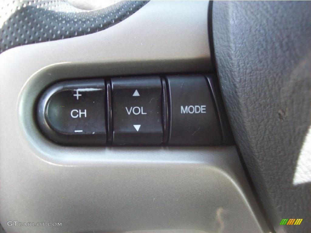 2007 Civic Hybrid Sedan - Galaxy Gray Metallic / Ivory photo #21