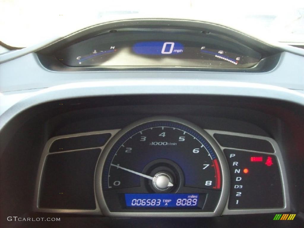 2010 Honda Civic DX-VP Sedan Gauges Photo #46808523