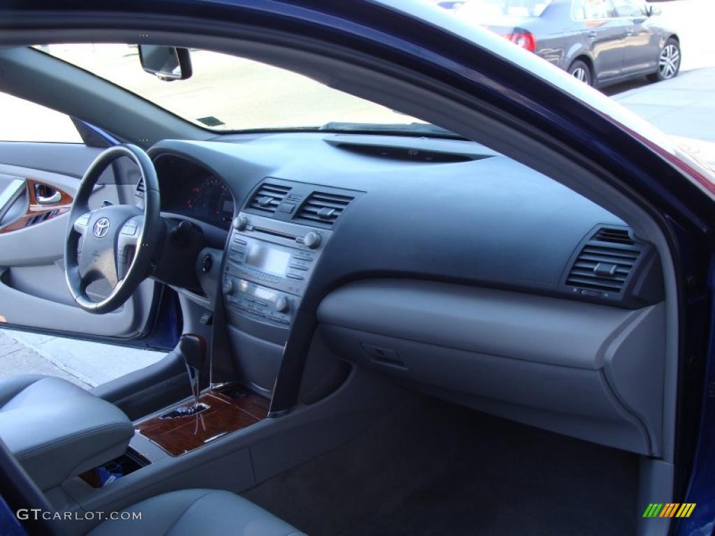 2008 Camry XLE V6 - Blue Ribbon Metallic / Ash photo #15