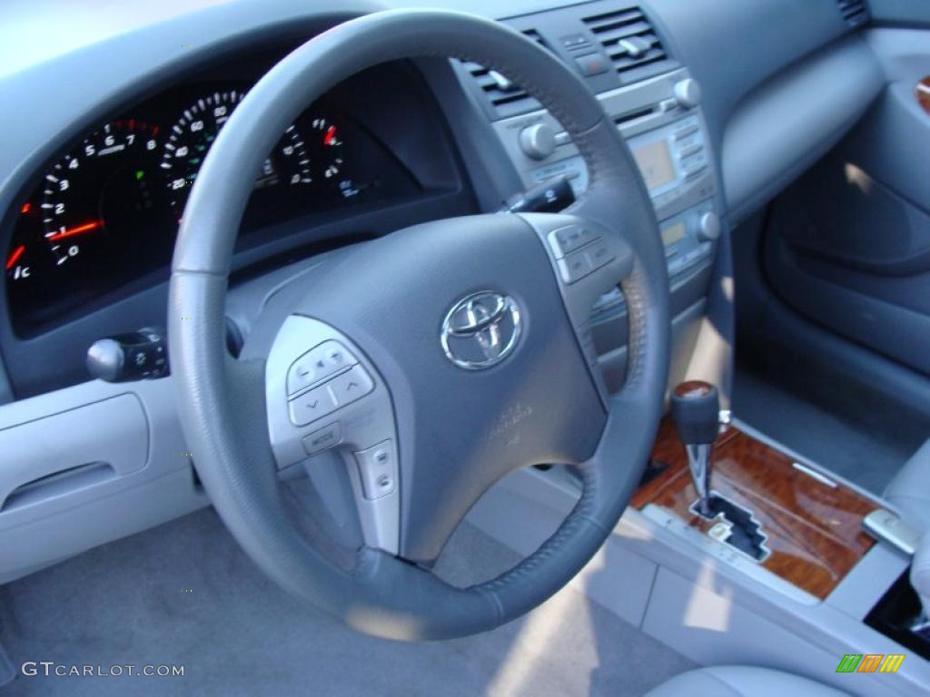 2008 Camry XLE V6 - Blue Ribbon Metallic / Ash photo #20